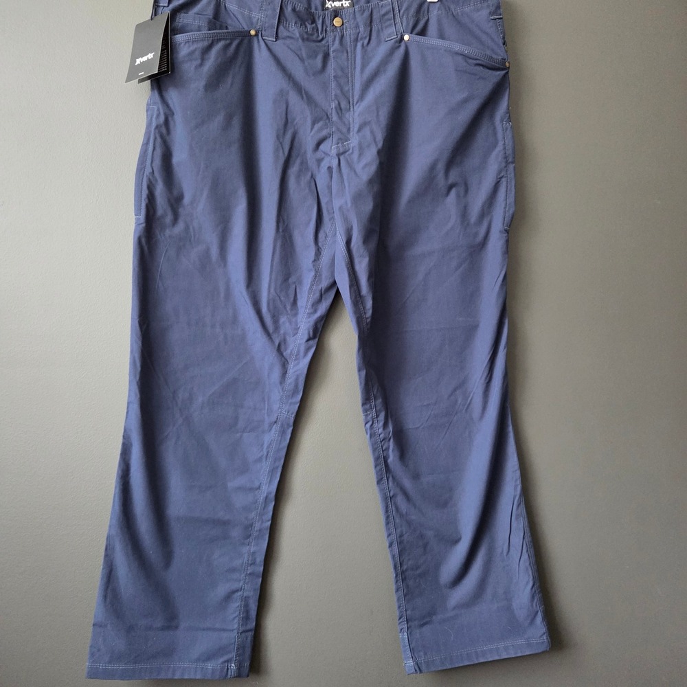 NWT Vertx Hyde LT‎ Pants Men's Navy Blue Relaxed Fit Stretch Tactical Size 44x34